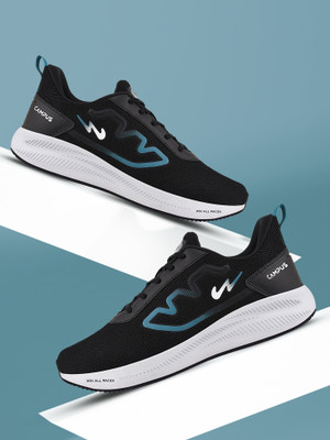 CAMPUS RAKE Running Shoes For Men(Black , 8)
