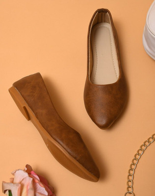 PIYARI Bellies For Women(Brown , 5)