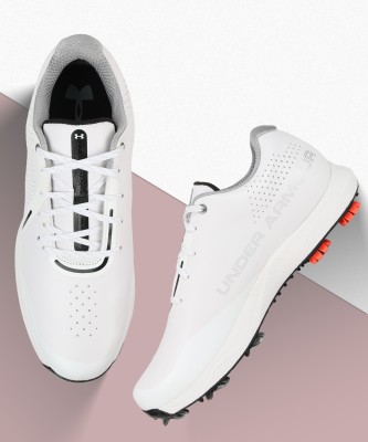 UNDER ARMOUR UA Charged Draw RST E Golf Shoes For Men(White)