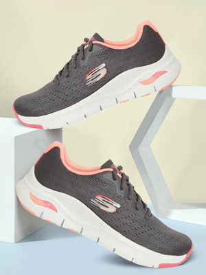 Skechers Sneakers For Women(Grey , 3)