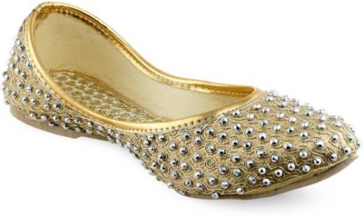 Shoe Lab Jutis For Women(Gold, Silver)