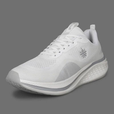 Cult Typhon Running Shoes Enhanced Cushioning Enhanced Grip Lightweight High Traction Running Shoes For Men(White , 7)