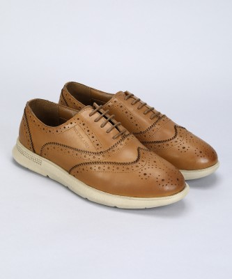 WOODLAND Corporate Casuals For Men(Tan , 9)