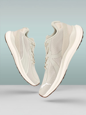 PUMA ComfortCush Lite Running Shoes For Men(Beige , 9)