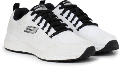 Skechers TERRENEX Running Shoes For Men(White, Black , 6)