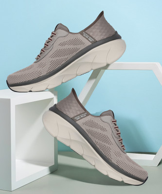 Skechers D'LUX WALKER 2.0 - REZINATE Casuals For Men(Grey , 7)