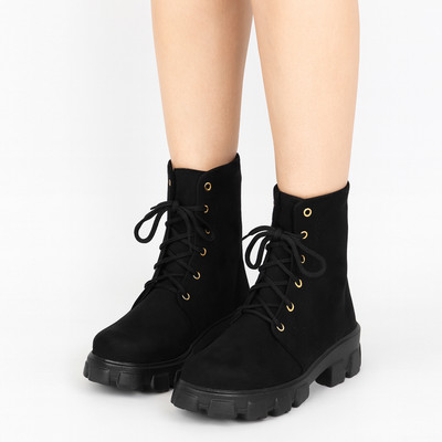 afuzi Boots For Women(Black , 6)
