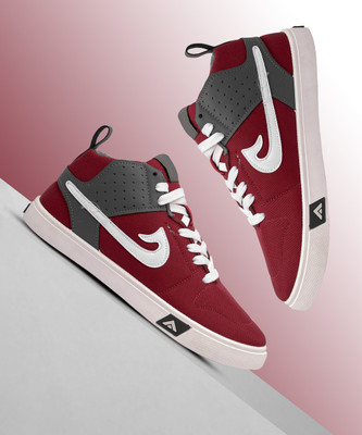 asian Skypy-31 Walking ,Training ,Loafers,Canvas ,Casual Shoes, Sneakers For Men(Maroon , 7 UK/India)