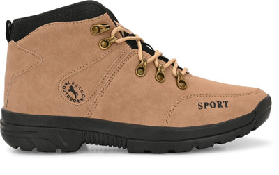 NEAKSER High Tops For Men(Tan, Brown, Black , 9)