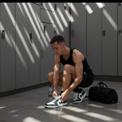 leacom Leacom airtec sneakers shoes Sneakers For Men(Green, White , 7)