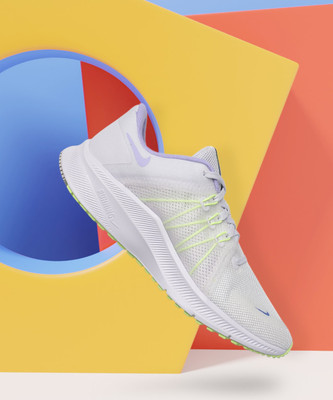 NIKE Running Shoes For Women(White , 2.5)