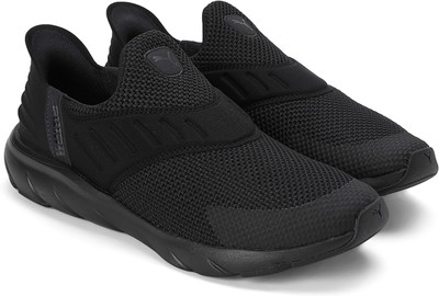 PUMA Softride Flex Ease In WD Running Shoes For Men(Black , 10)