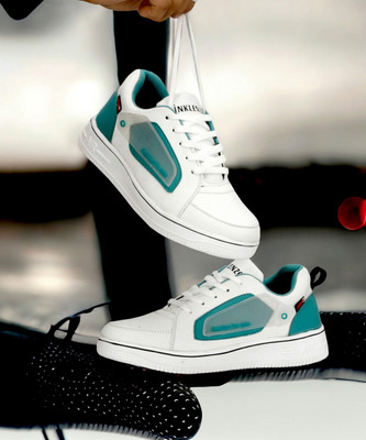 INKLENZO casual shoes for mens sneakers for men shoe men shoes white sneakers men Casuals For Men(Green , 9)