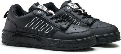 asian Casual Sneaker Shoes for Men | Soft Cushioned Insole || NEXUS-01 Sneakers For Men(Black , 9)
