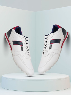 Ezok JV-2408 Lightweight Comfort EVA Soft Summer Trendy Premium Stylish Sneakers For Men(White , 10)