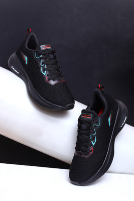 Abros INTER CEPTOR-3 Running Shoes For Men(Black , 10)