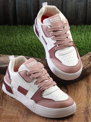 asian Casual Sneaker Shoes For Women | Stylish and Comfortable | Paradise-01 Sneakers For Men(Maroon , 8)