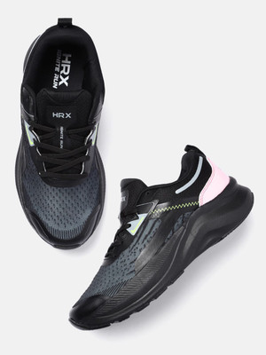 HRX by Hrithik Roshan Walking Shoes For Women(Black , 4)
