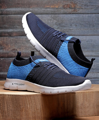asian Casual Sneaker Shoes for Men | Soft Cushioned Insole || Storm-02 Sneakers For Men(Navy , 9)