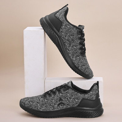 AVANT Rapid Walking Shoes with Cushioned Insoles and Bouncy EVA outsole Walking Shoes For Men(Black , 10)