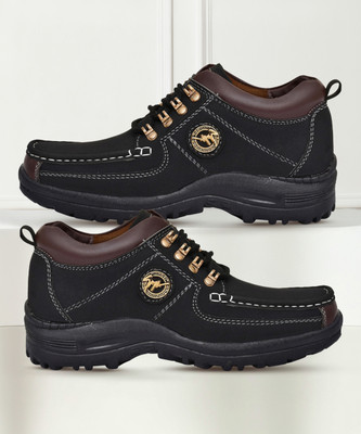 SEEVAE New Trendy Comfort Exclusive Daily Upgrade Your style Genuine Outdoors For Men(Black , 7)