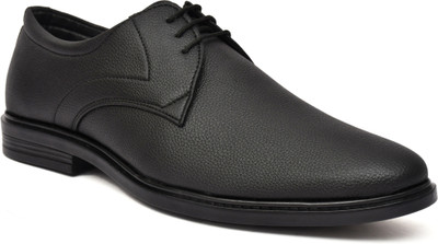 VOOCHIE New Trendy Lace-Up Formal Shoe For Men's Lace Up For Men(Black , 10)