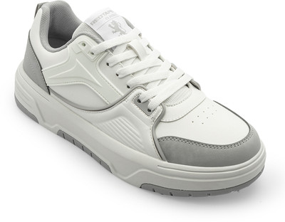 RED TAPE Men’s Lifestyle Sneakers for Elevated Everyday Style Sneakers For Men(Grey, White , 7)