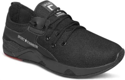 Jut Fire Walking Shoes For Men(Black , 8)