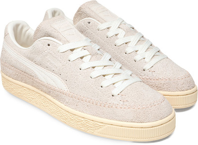 PUMA Suede Moccasin Sneakers For Men(White , 7)