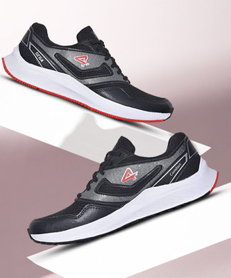 SEGA Men's Comfort Sports & Running Shoes For Men(Black , 8)