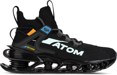 ATOM Spring Edge Alpha 1 Sneakers For Men(Black , 8)