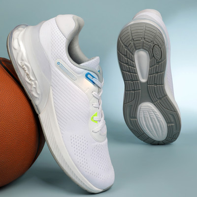 CAMPUS DUNK Sports Shoes | Ultra-Comfortable Steps with Air Capsule Pro | Lace-Up Running Shoes For Men(White , 6)