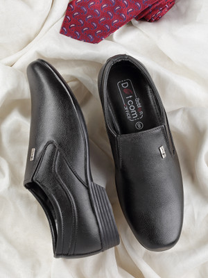 action Lightweight | Comfortable | Trendy | Daily Wear | Synthetic Leather Casuals For Men(Black , 9)