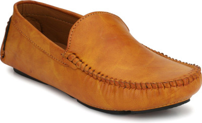 John Karsun Loafers For Men(Tan , 9)