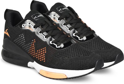 Combit PILOT-1002_BLACK/ORNG Running Shoes For Men(Black , 7)