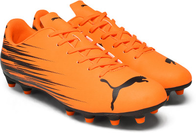 PUMA ATTACANTO II FG/AG Football Shoes For Men(Orange , 10.5)