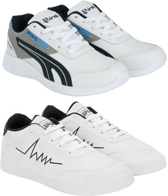 BIRDE Comfortable Lightweight Rehular Wear Walking Casual Shoe Sneakers For Men Sneakers For Men(White, White)