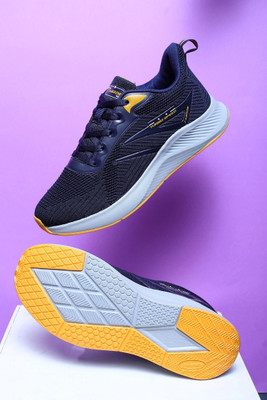 Abros Running Shoes For Men(Navy , 6)