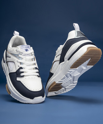 RED TAPE Lifestyle Shoes | Elegantly Rounded Front, Soothing Insole Sneakers For Men(Navy, White , 7)
