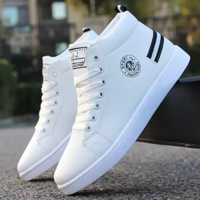 jootiyapa JOOTIYAPA PREMIUM TRENDING SNEAKERS FOR MEN High Tops For Men(White , 7)