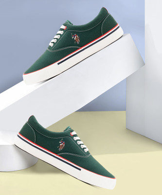 U.S. POLO ASSN. CLYDE Sneakers For Men(Green , 11)