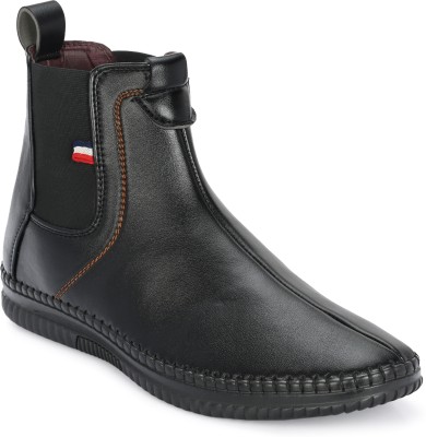 Men's Avenue Smart Look Chelsea Boots(Black) Boots For Men(Black)