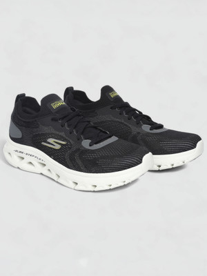 Skechers GO RUN GLIDE-STEP FLEX-RADAR Running Shoes For Men(Black, Grey , 7)
