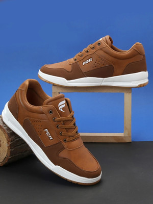 Field Care Casual Sports Comfort Stylish Gym Low-Top Latest Fashion Running Shoes For Men(Tan , 7)
