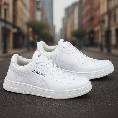 radtac Radtac Trendy Classic Casual Sneakers for Men Party Wear For Men(White , 10)