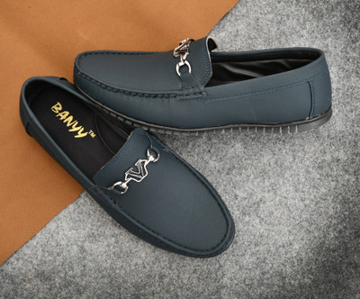 BANYY Comfortable/ Stylish & Trendy Loafers For Men Loafers For Men(Blue , 8)