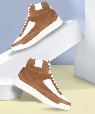 RED CHIEF High Tops For Men(Tan , 6)