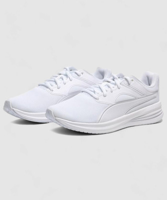 PUMA Transport Running Shoes For Men(White , 9)