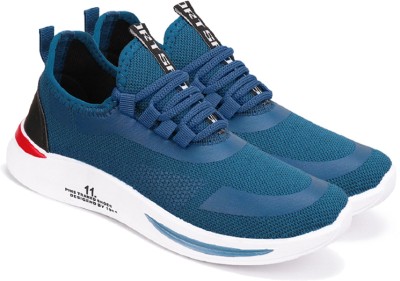 World Wear Footwear Exclusive Affordable Collection of Trendy & Stylish Sport Sneakers Shoes Walking Shoes For Men(Blue , 9)