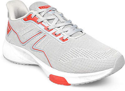 Combit FORCE-4LIGHT GRAY/RED Running Shoes For Men(Grey , 8)